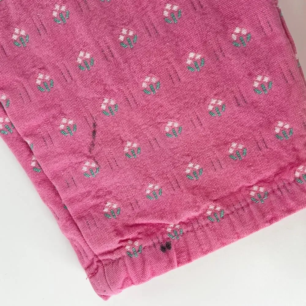 90s Osh Kosh B’Gosh Pink Floral Pants 1990s Vintage
